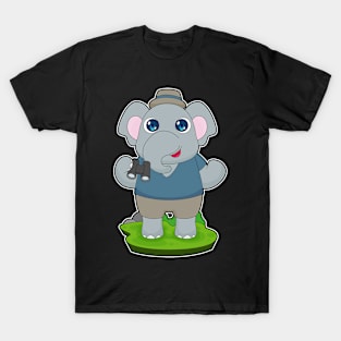 Elephant Binoculars T-Shirt